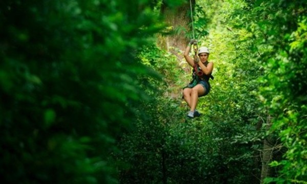 Eight-Line Canopy Tour for One or Two at The Shepherd of the Hills (Up to 24% Off)