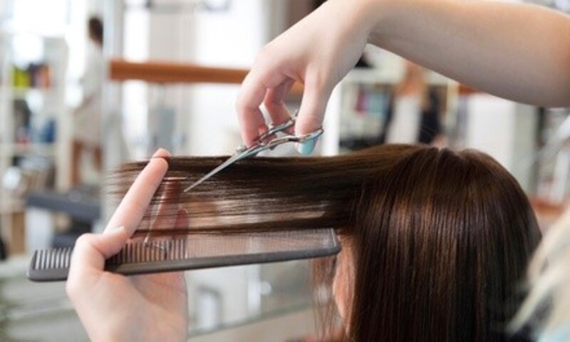 Haircut Package with Optional Single-Process Color or Partial Highlights at Florell Salon (Up to 70% Off)