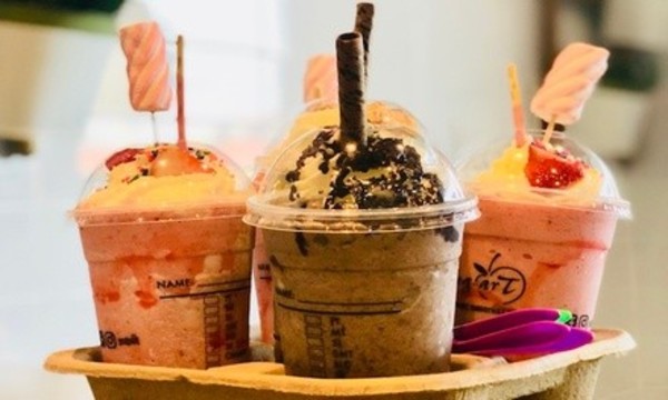 $5 for $10 Worth of Frozen Yogurt and Drinks at Yog-art