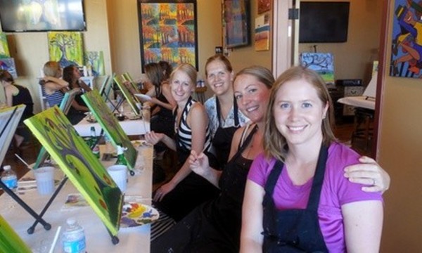 Painting Classes for One or Two at Cheers Pablo (Up to 45% Off). Four Options Available. 