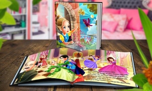 Personalized Hardcover or Softcover "The Princess" Story Books (Up to 71% Off). Three Options Available.