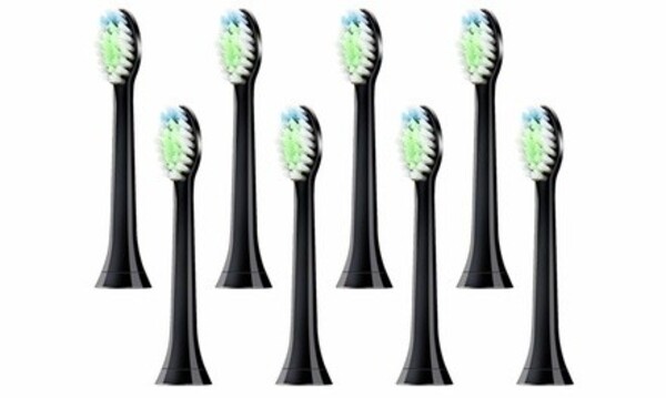 Replacement Toothbrush Brush Heads Fit for Philips Sonicare, Black