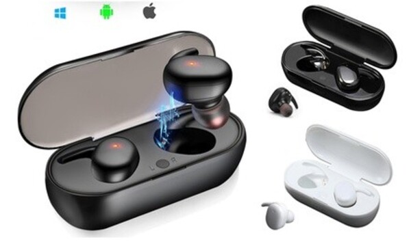 Waterproof Bluetooth 5.0 TWS True Wireless Stereo Mini Earbuds Headphone Headset