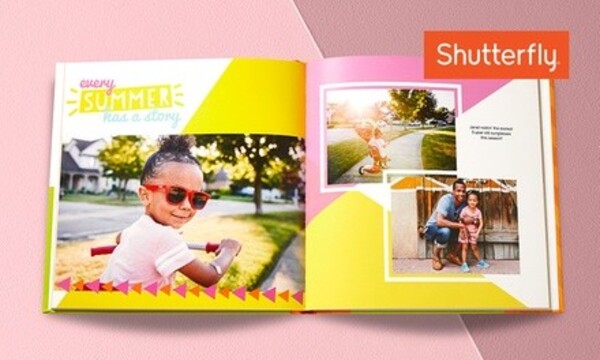 Custom Photo Books from Shutterfly (Up to 83% Off). Five Options Available