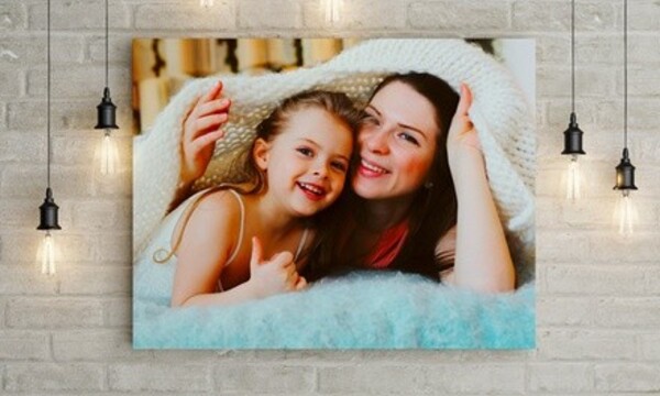 Premium Custom XXL Canvases with Optional Shipping from Printerpix (Up to 89% Off)