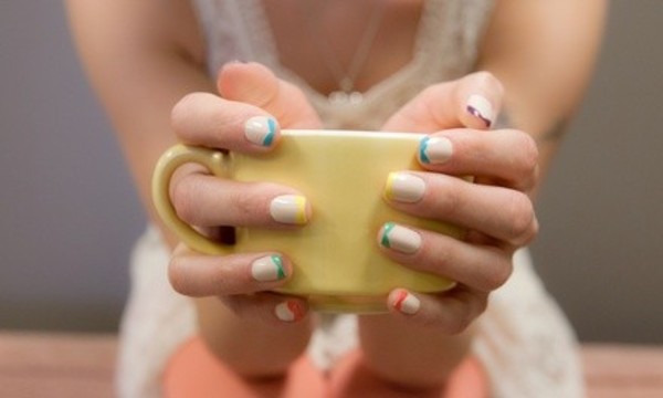 Shellac Manicure with Design or Spa Pedicure at Studio 466 Salon and Spa (Up to 48% Off)