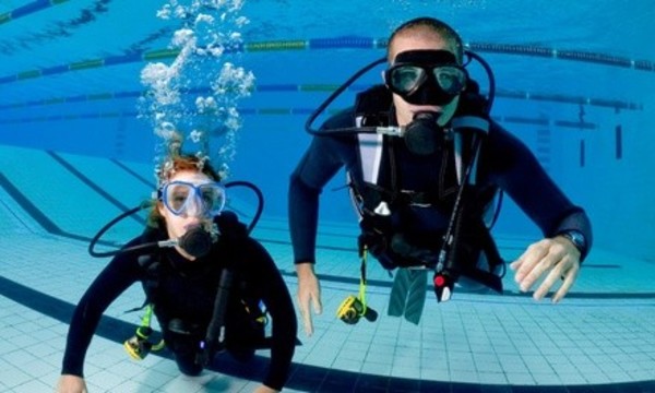 Discover Scuba Class for One or Two with Equipment at The Dive Shop (Up to 58%﻿ Off) 