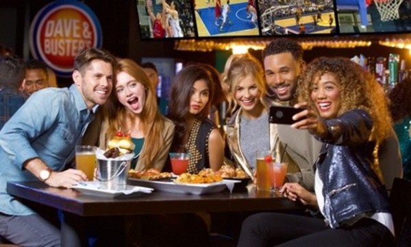 All-Day Gaming Package for Two, Four, or Six at Dave & Buster's - Glen Allen (Up to 76% Off)