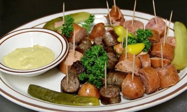 Beers and Sausage or Ceramic Beer Steins and Sausage for Two at Red Lion Tavern (Up to 45% Off)