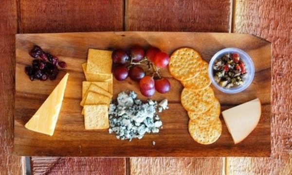 Tasting for Two, Glasses, and Cheese with Option for One or Two Take-Home Bottles (Up to 59% Off)