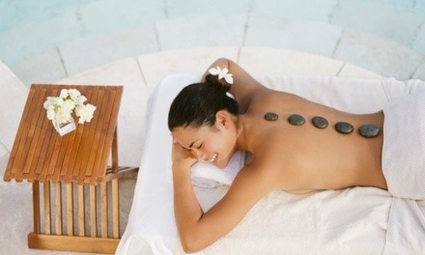 60- or 90-Minute Hot-Stone Massage with Hot Towels at Rumor Has It Nail & Day Spa (Up to 41% Off). Four Options.