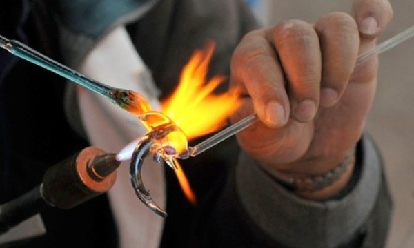 BYOB Christmas Flame-Working or Glass-Blowing Class for One or Two at Studio 1688 (Up to 51% Off)  