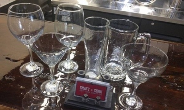 Admission for One or Two People to a Bar Glass Painting Event at Craft and Cork (Up to 44% Off)