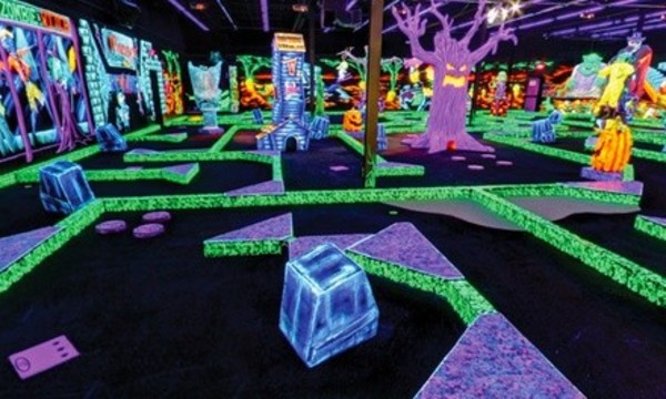 Four Rounds of Miniature Golf or Birthday Party for 13 Kids at Monster Mini Golf (Up to 72% Off)