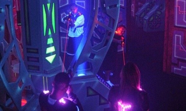 Laser-Tag Packs or Games at AirMaxx Trampoline Park & Fun Center (Up to 53% Off). Two Options Available.
