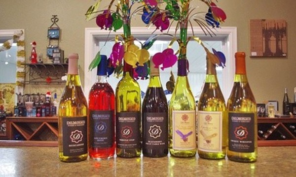 Wine Tastings Packages for Two or Four at DelMonaco Winery & Vineyards (45% Off) 