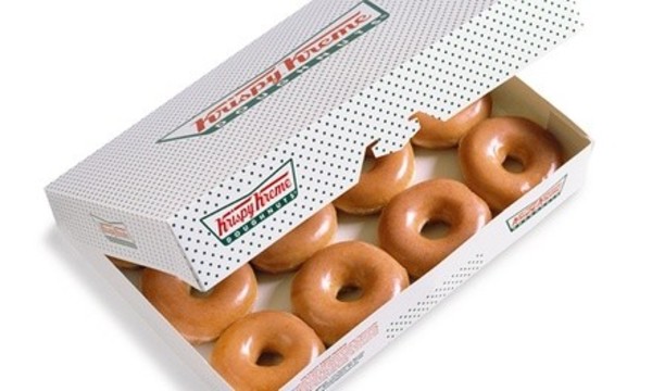 Original Glazed Doughnuts and Drinks at Krispy Kreme - Bay Area (Up to 54% Off). Two Options Available. 