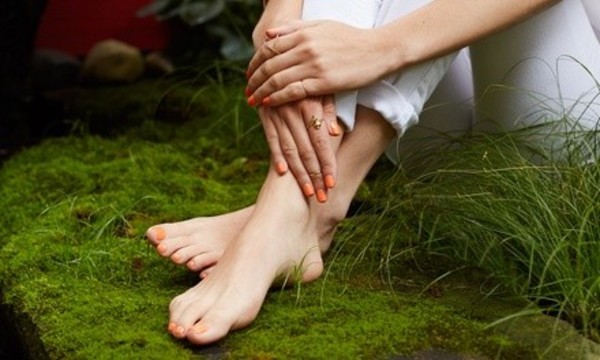 Deluxe Manicure & Spa Pedicure With Paraffin or Shellac Manicure & Spa Pedicure at The Pamper Stop Salon (Up to 60% Off)