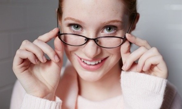 Routine Eye Exam with $100 Glasses Credit or Six-Month Contact Supply at Vision by Amel (Up to 68% Off)
