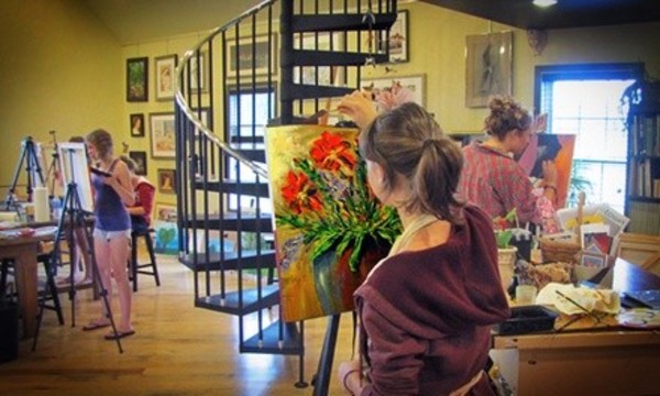 Four or Two Weeks of Art Classes at Donna McCafferty & Co., Koi Studio (45% Off) 