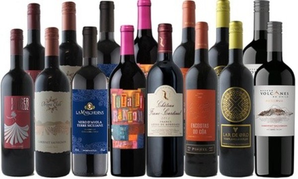 15 Bottles of Spring Red Wine with Wine Thermometer from Splash Wines (Up to 77% Off)  