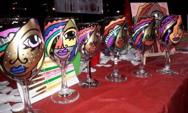 Painting Class for Two or Four at Paint Wine & Dine (Up to 52% Off)