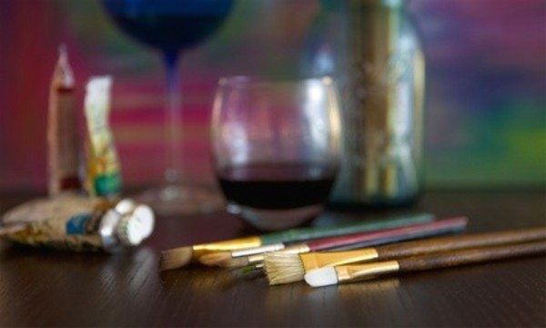 Two-Hour BYOB Painting Class for a Couple or Individual at Gas-Art Gifts (Up to 61% Off)