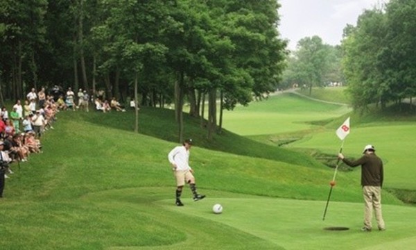 Round of FootGolf for Two, Four, or Eight with Ball Rentals at River Ridge Golf Club (Up to 48% Off)