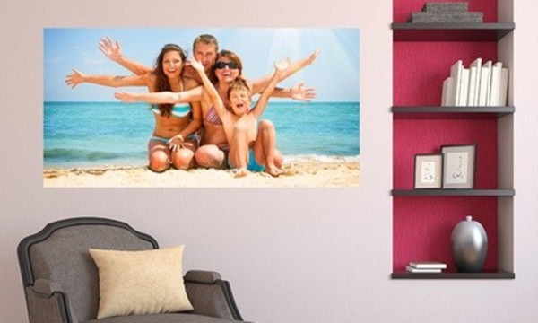 Custom Wall Decals from Larger Than Life Prints (Up to 77% Off). Three Options Available.