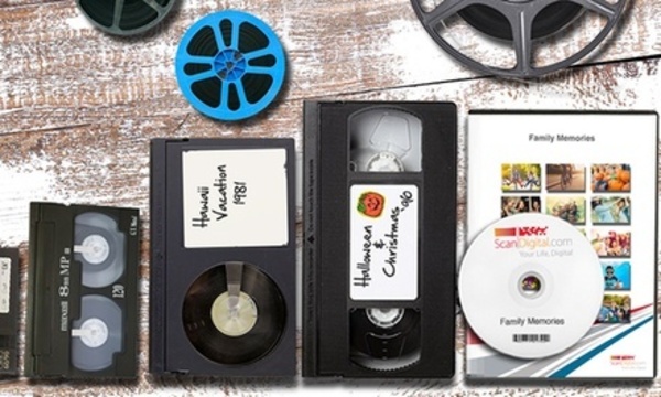 Video Digitalization Services from ScanDigital (Up to 80% Off). Three Options Available. 