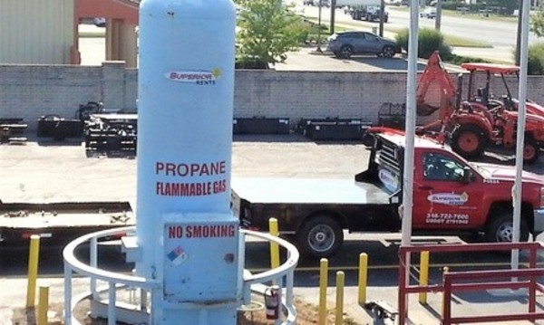 One or Two 20 Pounds Propane Tank Refills at Superior Rents (Up to 55% Off)