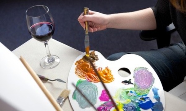 Friday Night Painting Party for One, Two, or Four at Boise Creative Center (Up to 70% Off) 