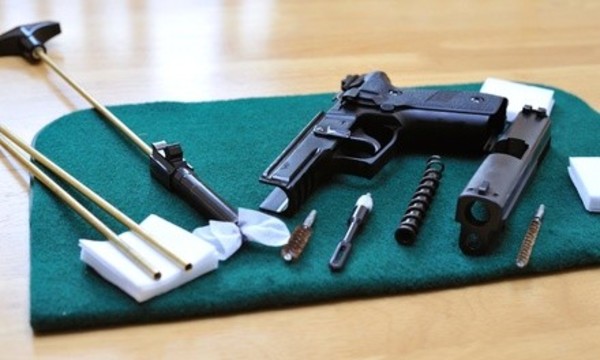 All-DayRange Pass with Gun Rental or Firearm Cleaning at Point Blank Range (Up to 53% Off)