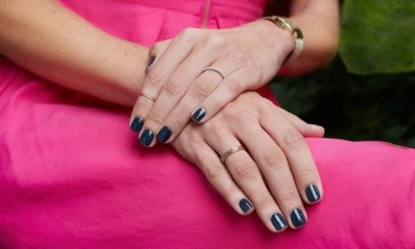 One Regular or Gel Manicure with Optional Regular Pedicure at Tomo's Organic Nail Spa (Up to 32% Off)