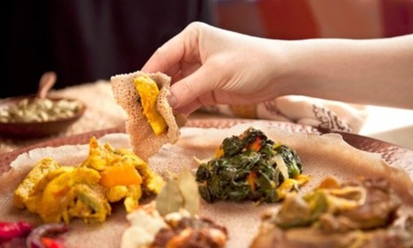 Ethiopian Meal for Two or Four at Ethiopia Restaurant in Berkeley (Up to 56% Off)