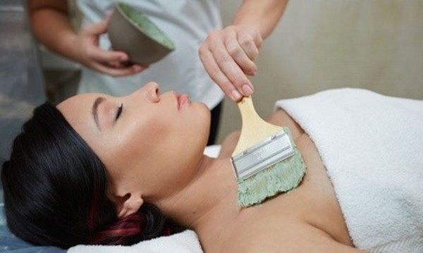 One or Three Himalayan Salt Body Wraps with Express Facial at Lavendel Holistic Beauty  (Up to 56% Off)