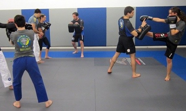 Five  Brazilian Jiu Jitsu or MMA Kickboxing Classes with Gear at Silver Fox Brazilian Jiu-Jitsu (Up to 76% Off)