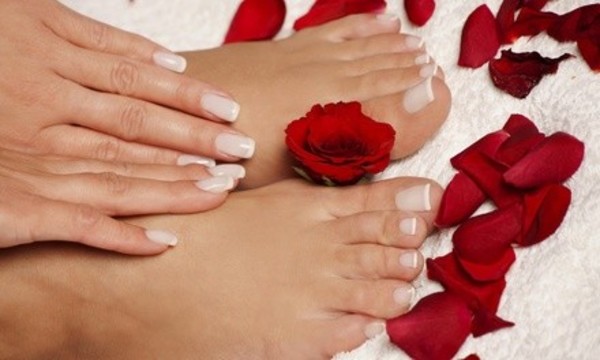 Up to 63% Off Mani-Pedi with Paraffin Wax Treatment at Color & Shapes Day Spa