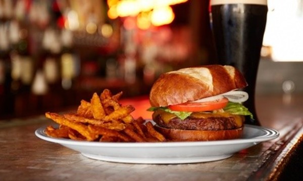 Upscale Sports Bar Food for Dinner or Lunch at Plymouth ROC (Up to 49% Off). Three Options Available. 