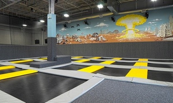 Two or Four One-Hour Jump Passes or a Weekday Birthday Party at Fallout Trampoline Arena (Up to 48% Off) 