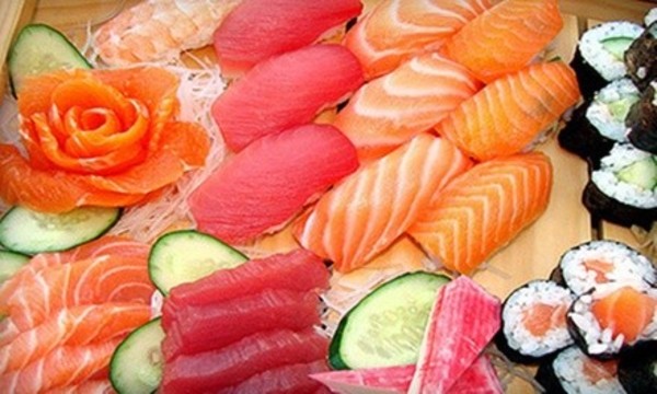 Japanese Food and Drinks at SAKE - Sushi Steak Wine (Up to 35% Off). Two Options Available.