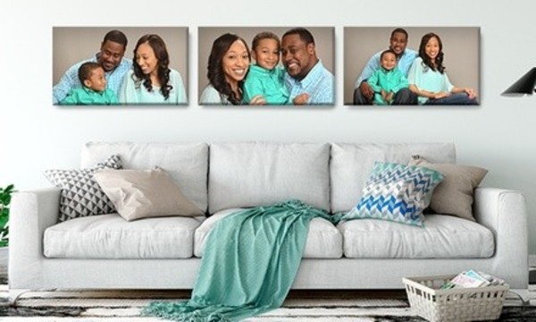 Professional In-Studio Photo Shoot & Canvas Print or Framed Wall Print at JCPenney Portraits (Up to 85% Off) 