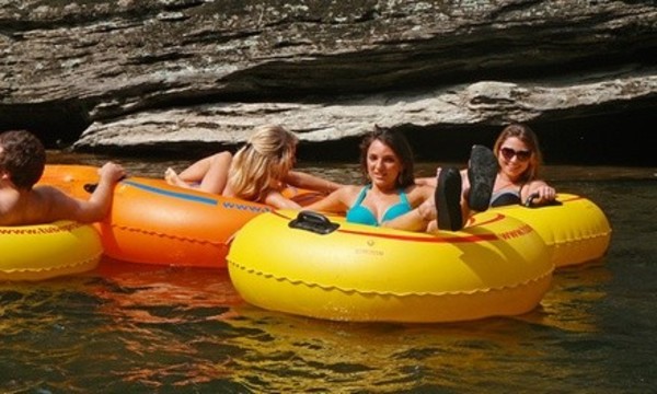 Self-Guided Tubing Trip at River and Earth Adventures Inc (Up to 54% Off). Four Options Available.