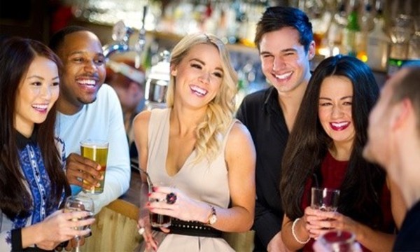 Food and Drinks at The Not So Boring Bar And Grill (Up to 45% Off). Two Options Available.