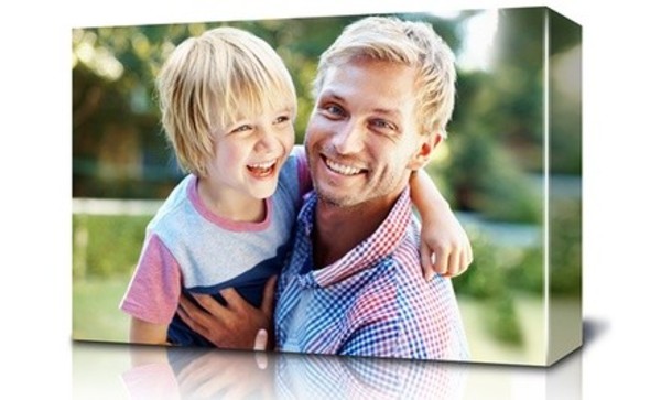 8"x12", 12"x18", 16"x20", or 20"x30" Custom Canvas Print from Fabness (Up to 84% Off) 