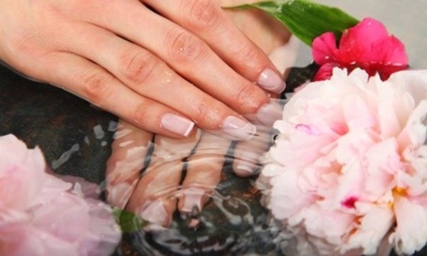 One Powder Gel Manicure and Optional Spa Pedicure at Michelle Nails (Up to 46% Off)
