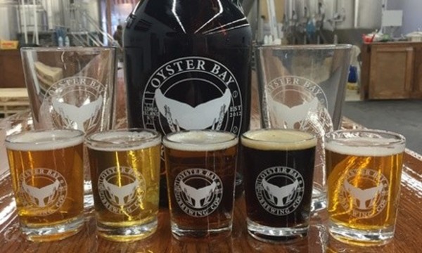 Craft-Beer Tasting for Two or Four at Oyster Bay Brewing Company (Up to 51% Off)