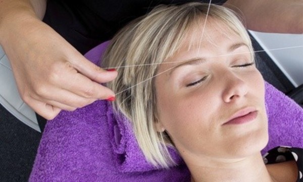 Facial Threading at Mirror Image at Sola Studios (Up to 50% Off). Four Options Available. 