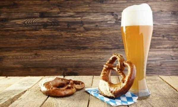 Pretzels and Beers at Ocean City Brewing Company (Up to 62% Off). Two Options Available.