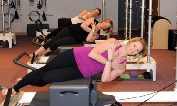 Five Mat Pilates, Barre, or Yoga or Three Pilates Equipment Classes at Coreworks Fitness (Up to 56% Off)